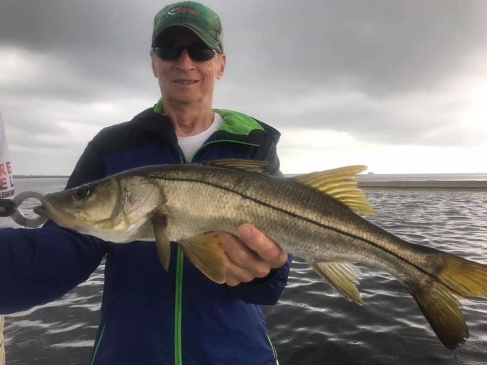 Snook fish caught while fishing in FL