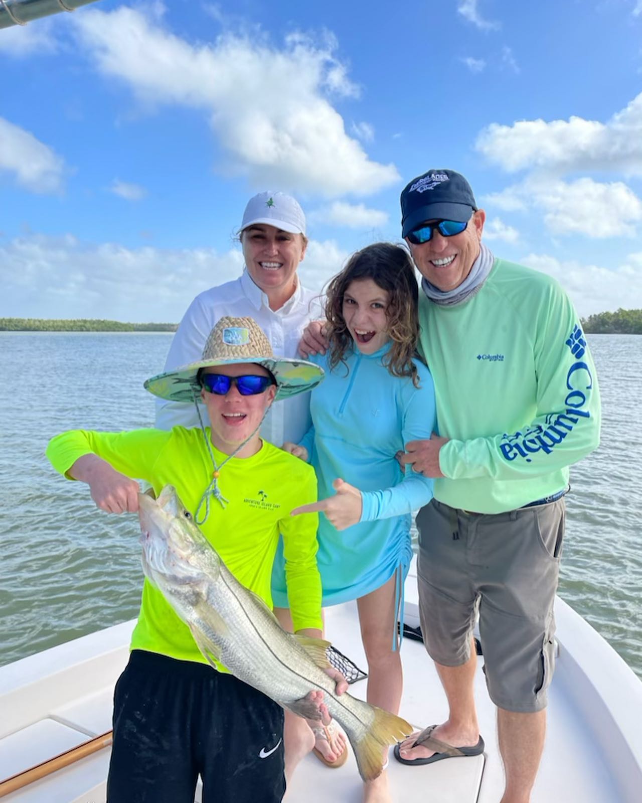 Fishing adventure in FL with 4 people