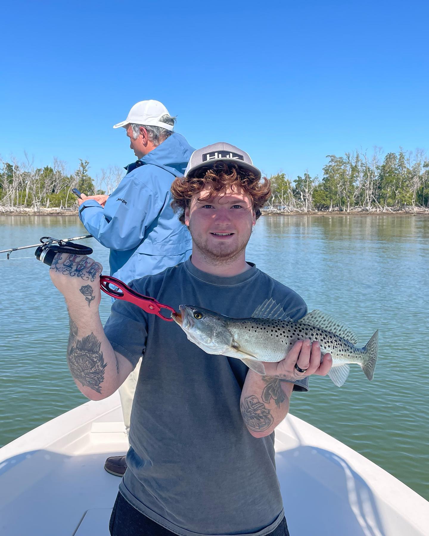 Spotted Weakfish, 46-inch fish caught while fishing in FL