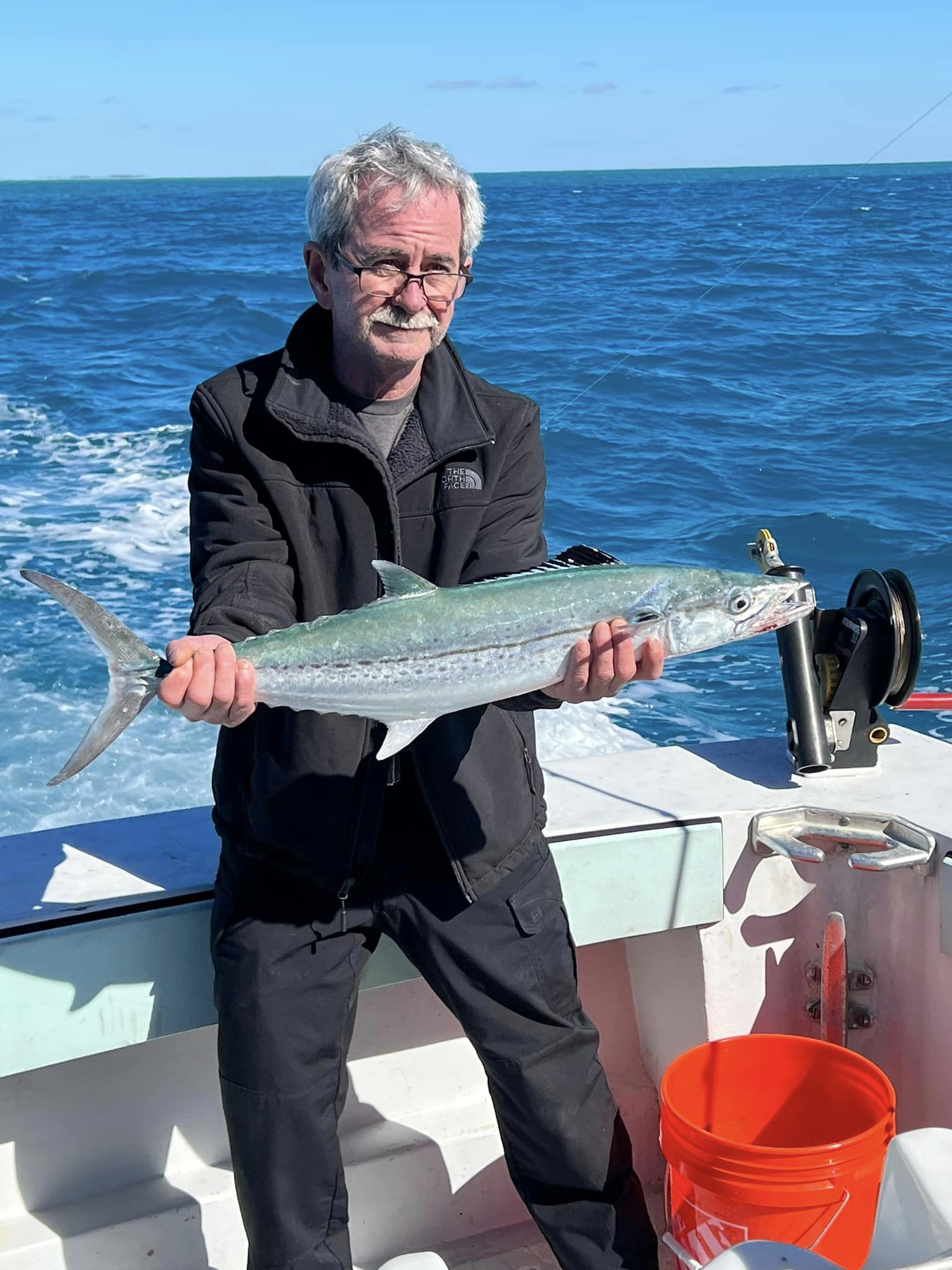 Photograph of a Cero Mackerel caught while fishing in Key West