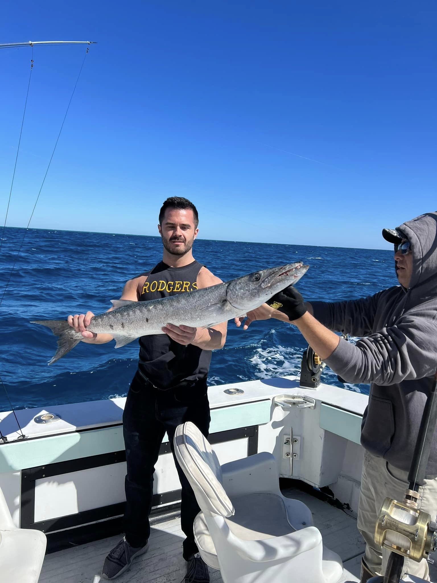 Anglers with big fish in FL