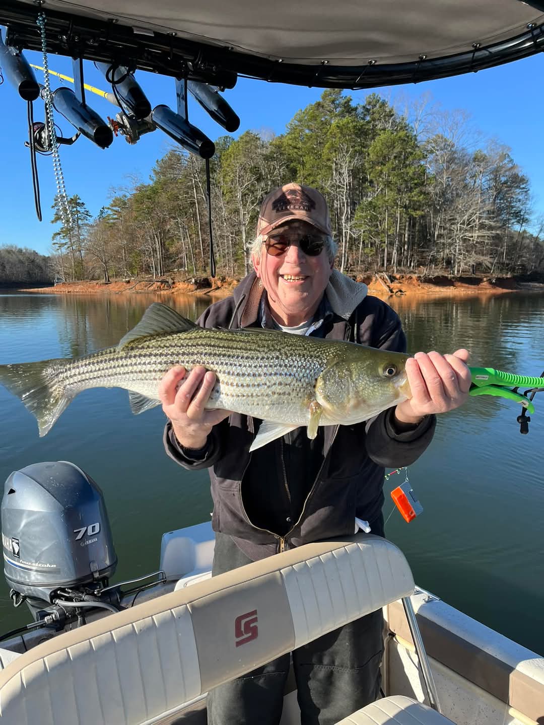 Striped bass caught in GA