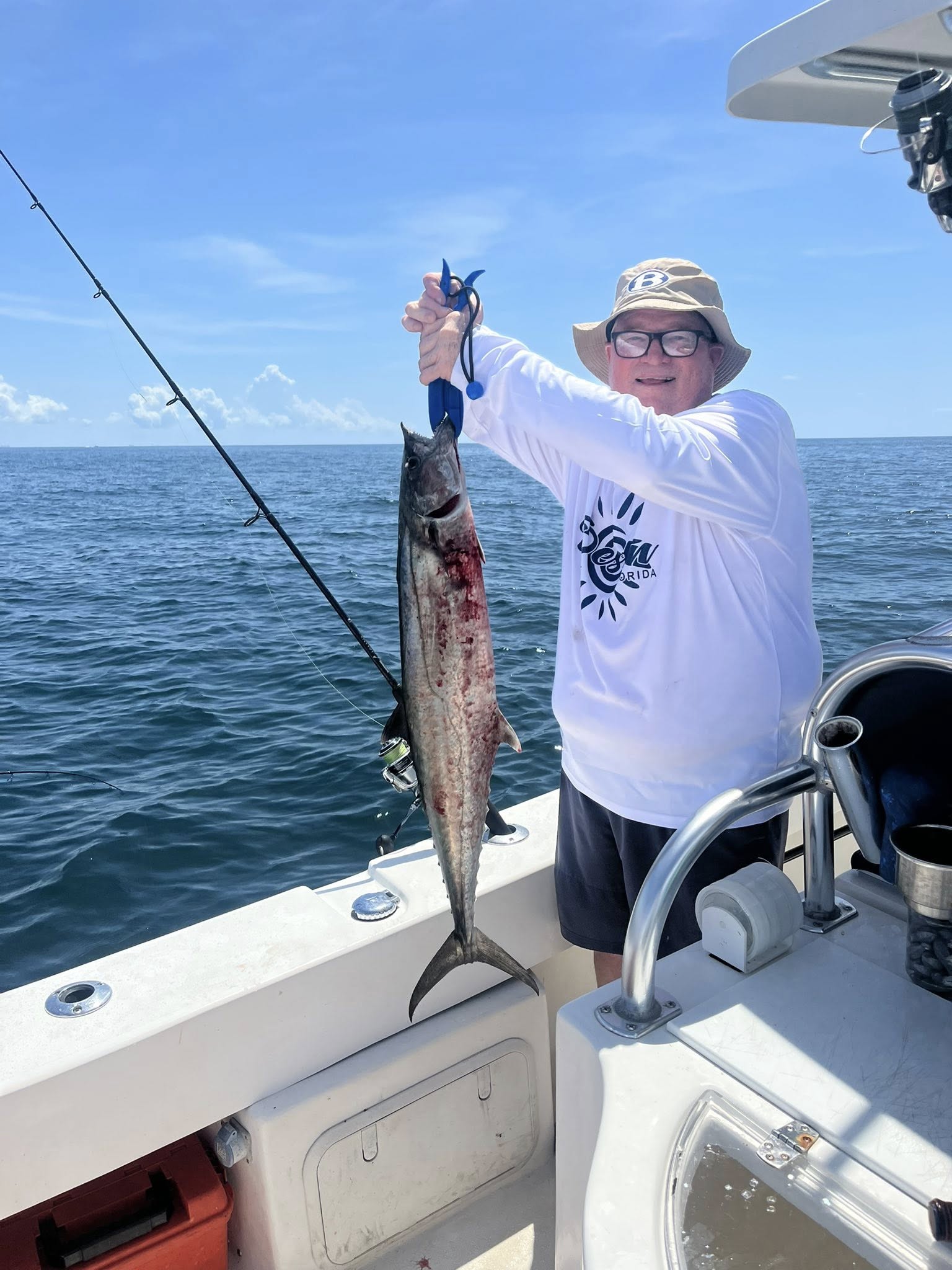 King mackerel caught while fishing off Okaloosa Island FL