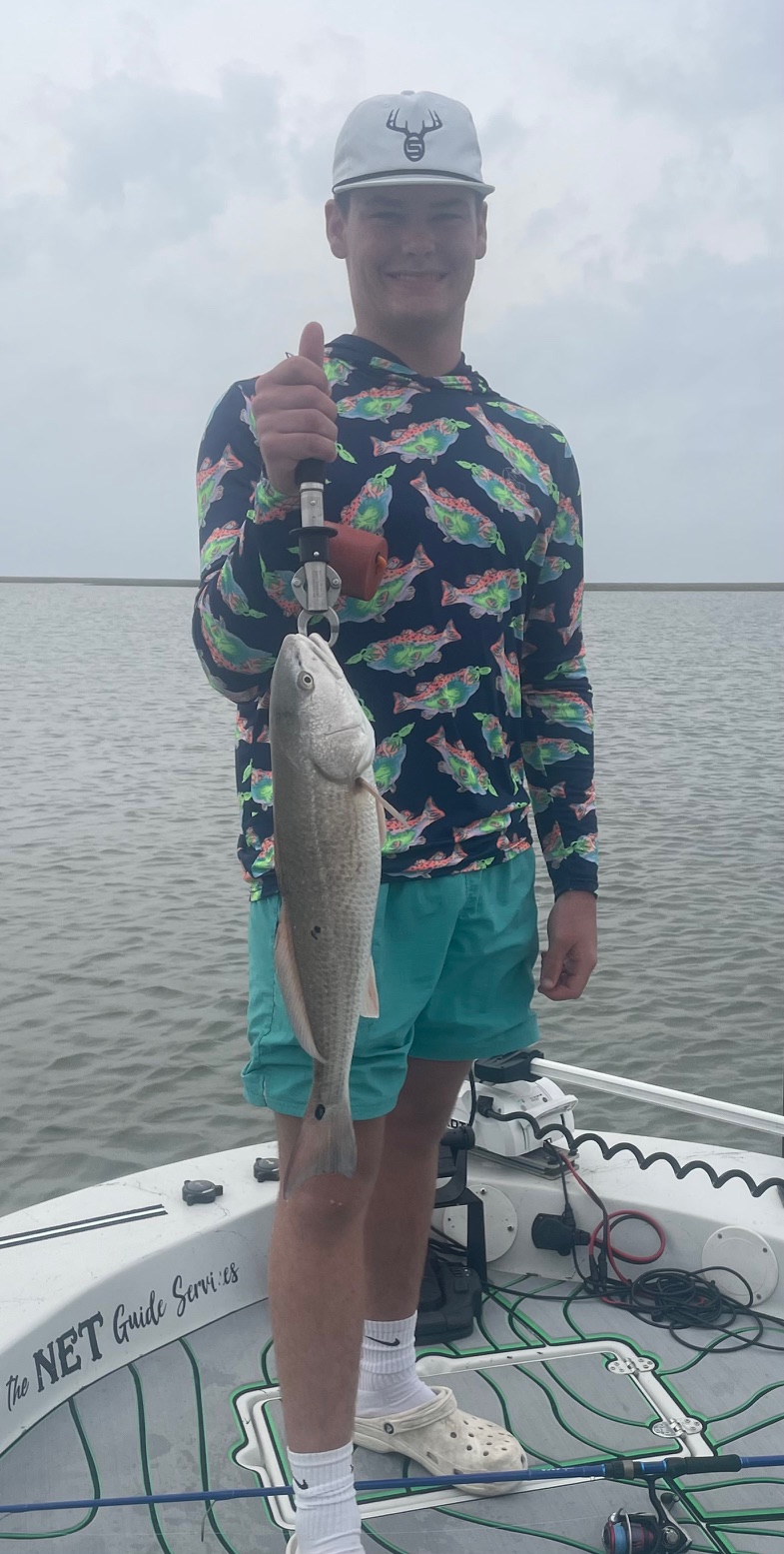 Redfish caught at Crystal Beach