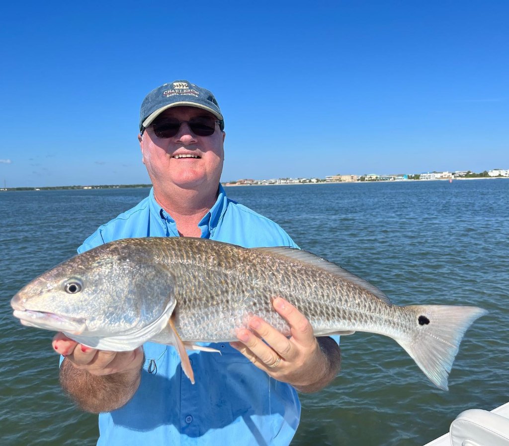 Redfish caught in St. Augustine