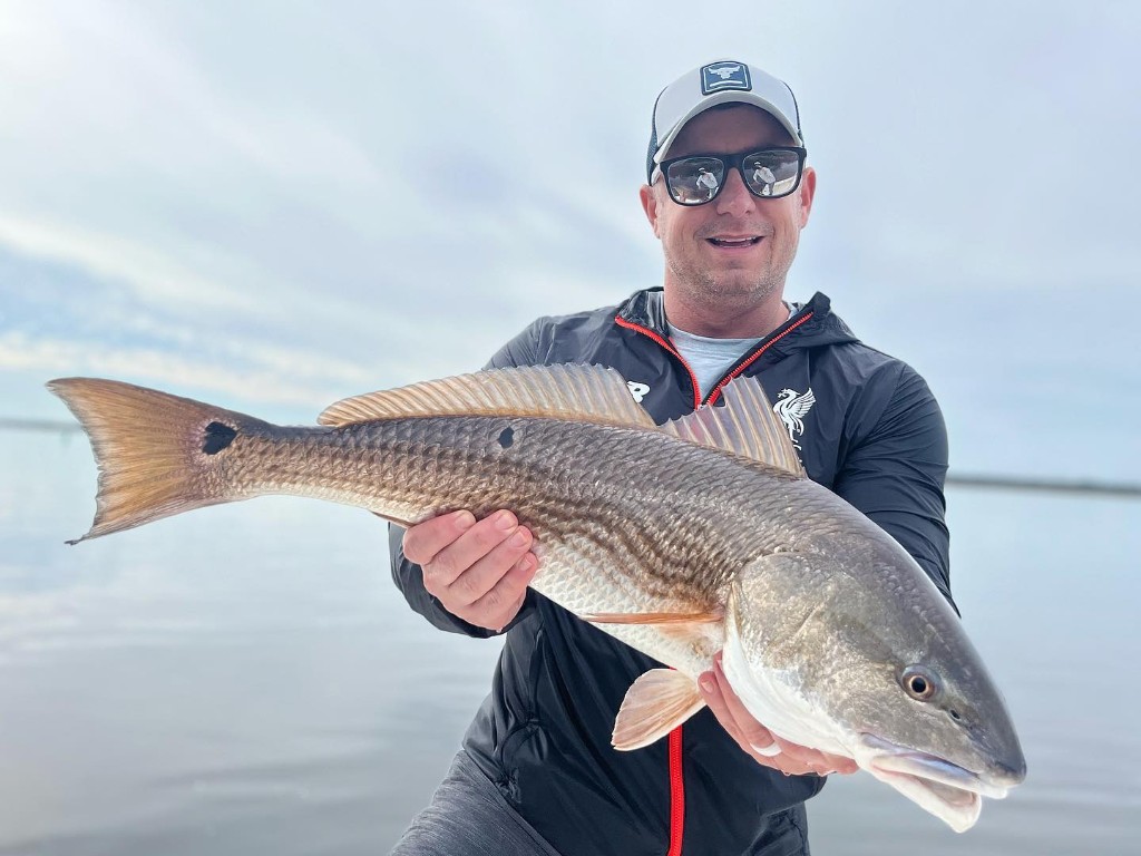 Redfish caught on fishing trip in FL