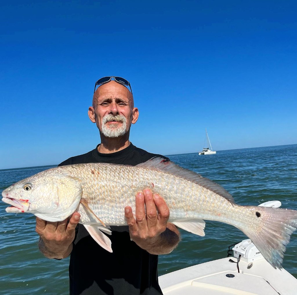 Redfish caught in St. Augustine