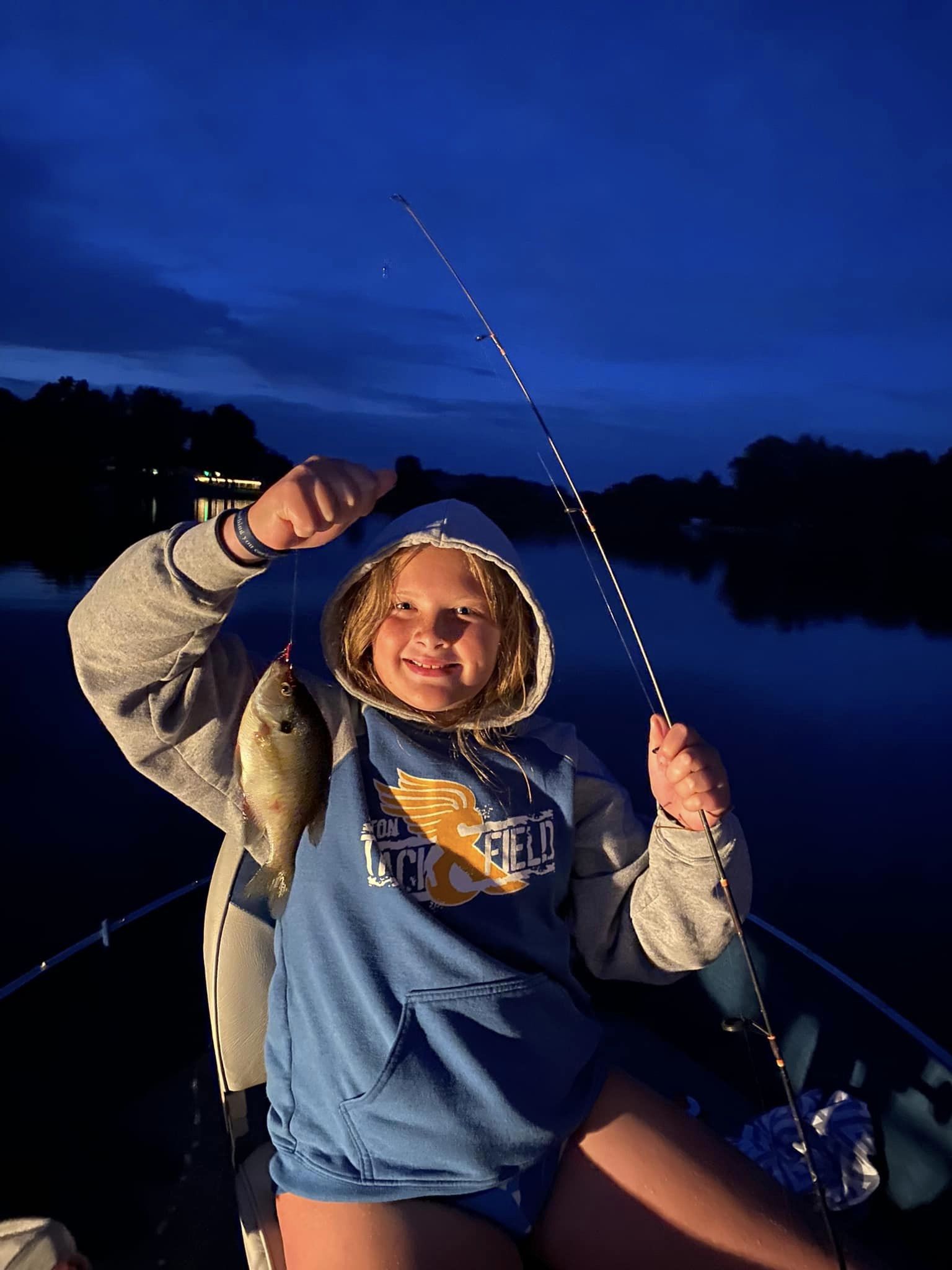 Angler fishing in Lawton