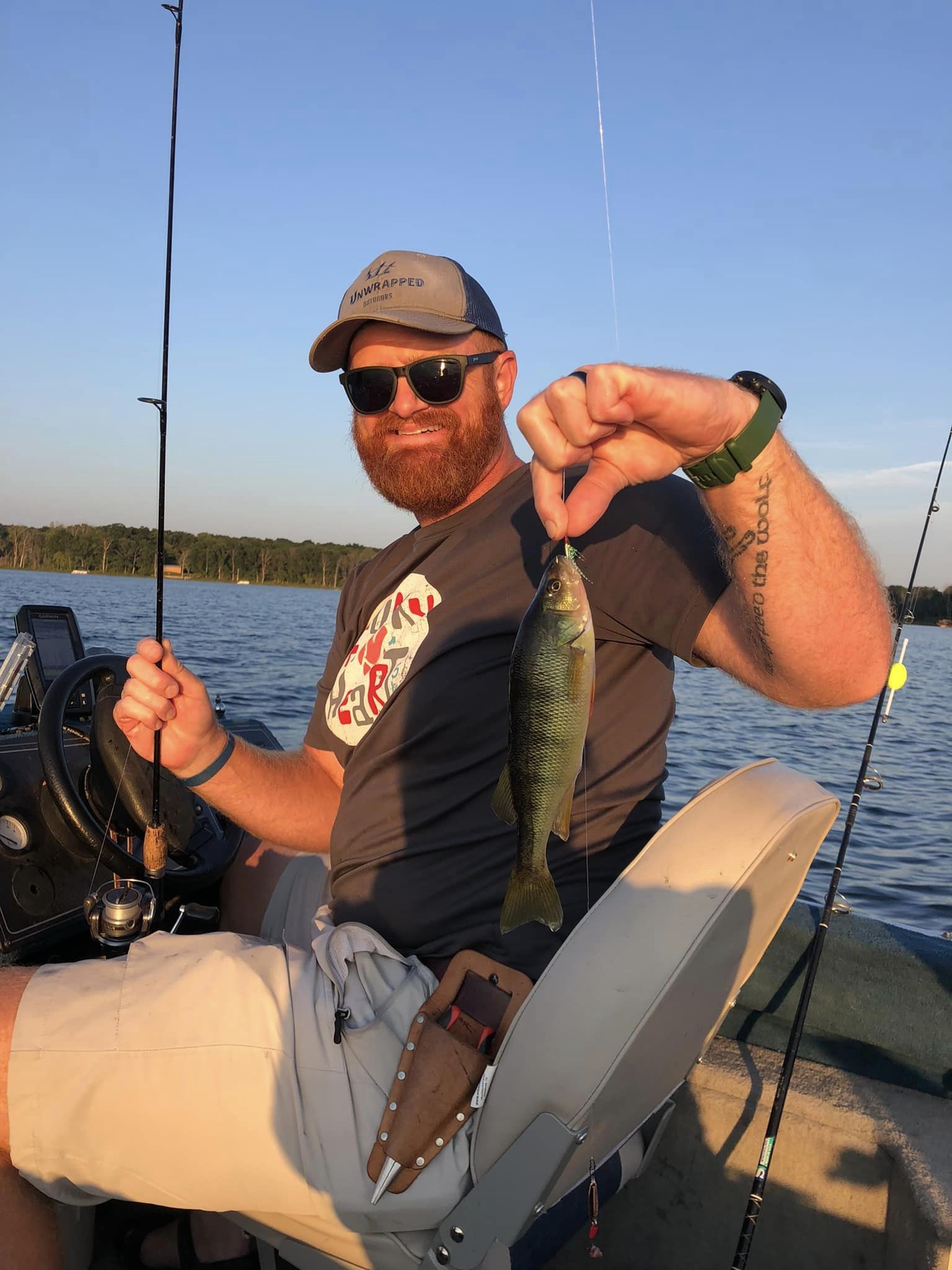 Angler fishing in Lawton