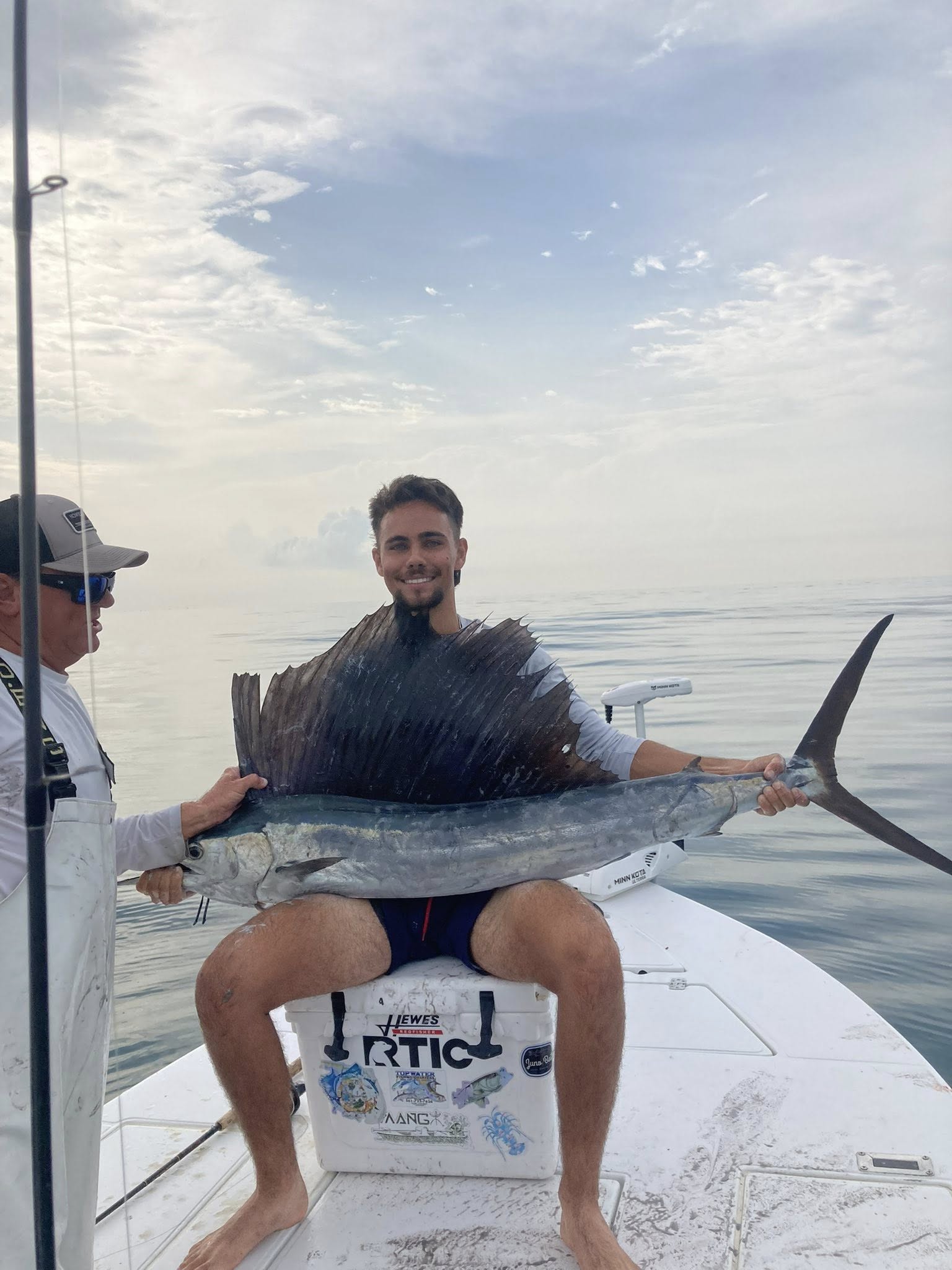 Caught a magnificent Atlantic Sailfish in FL