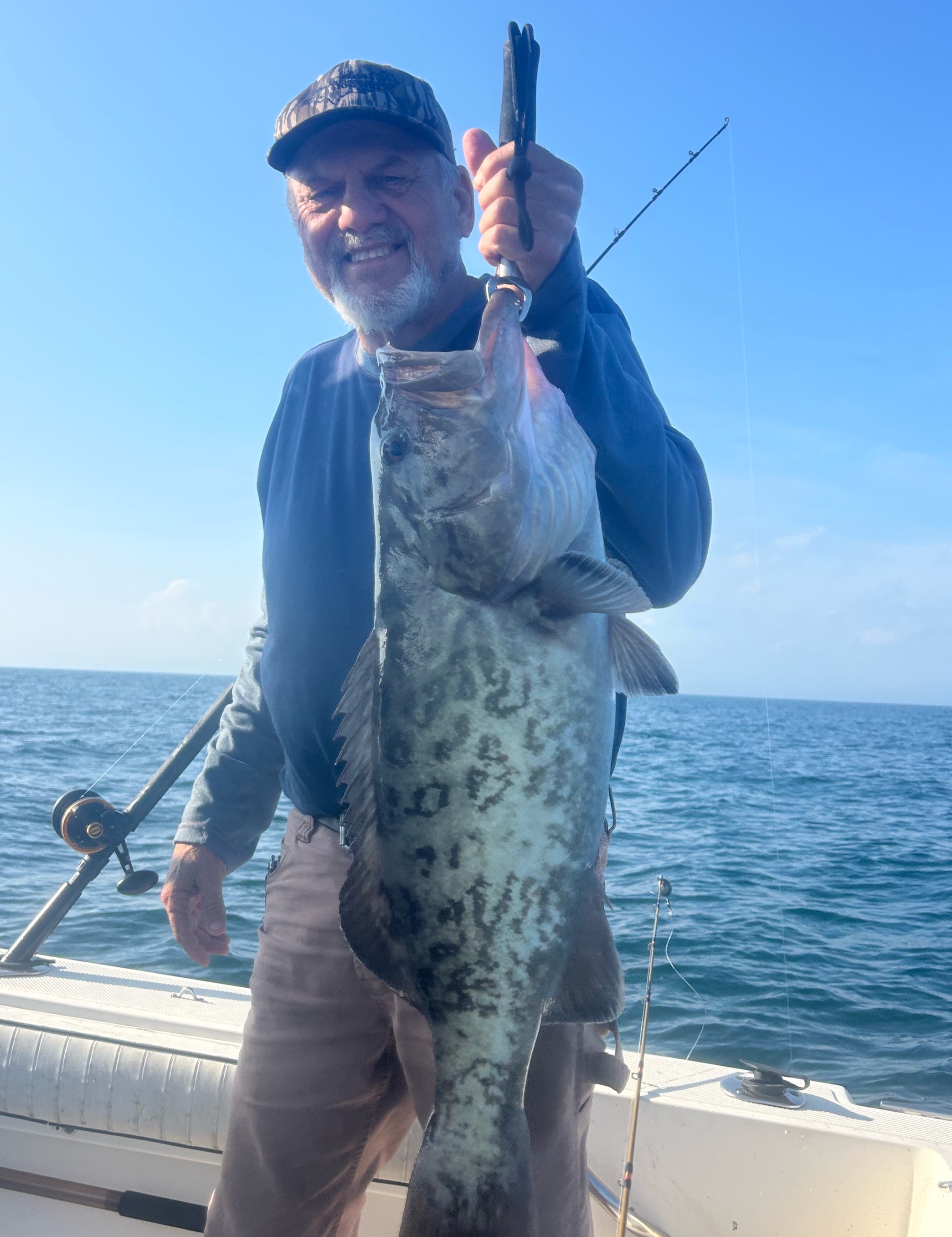 Gag grouper caught while fishing in Carrabelle FL waters