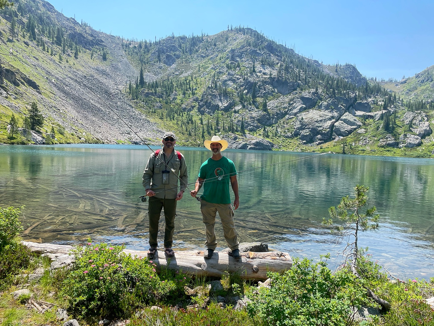 Two people enjoying outdoor activities in ID