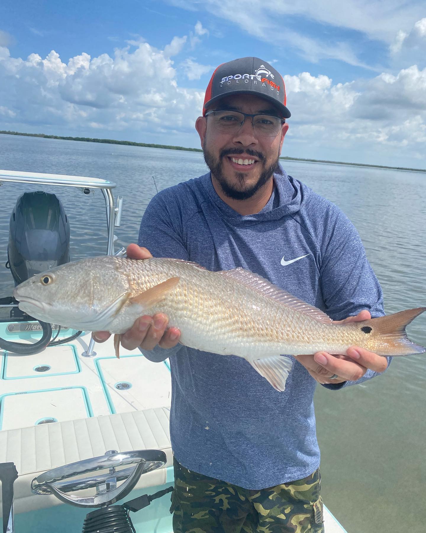 Redfish caught in Fort Lauderdale