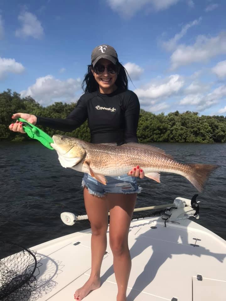 Black Drum fish caught in Florida