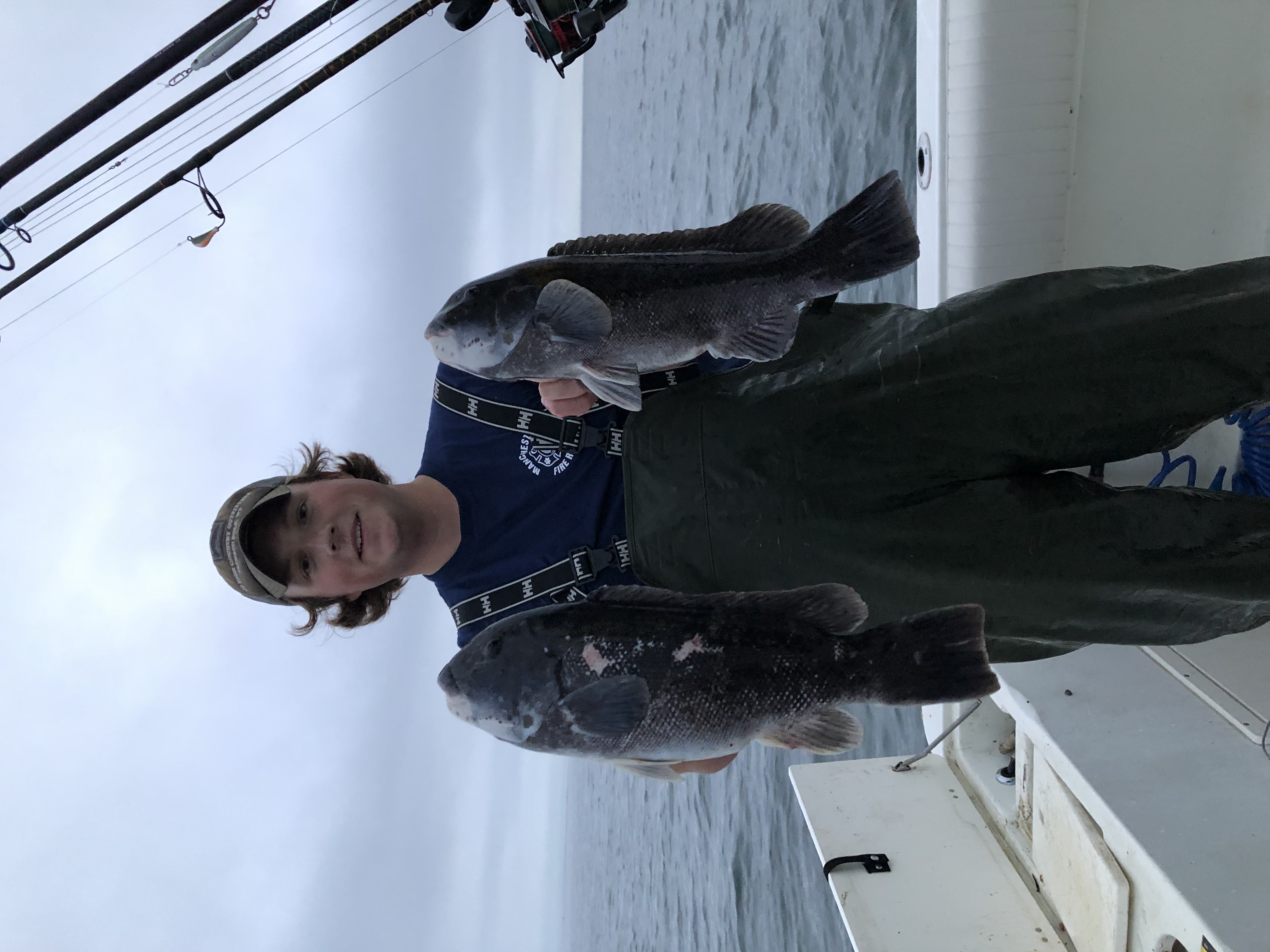 Two tautog fish caught in New London