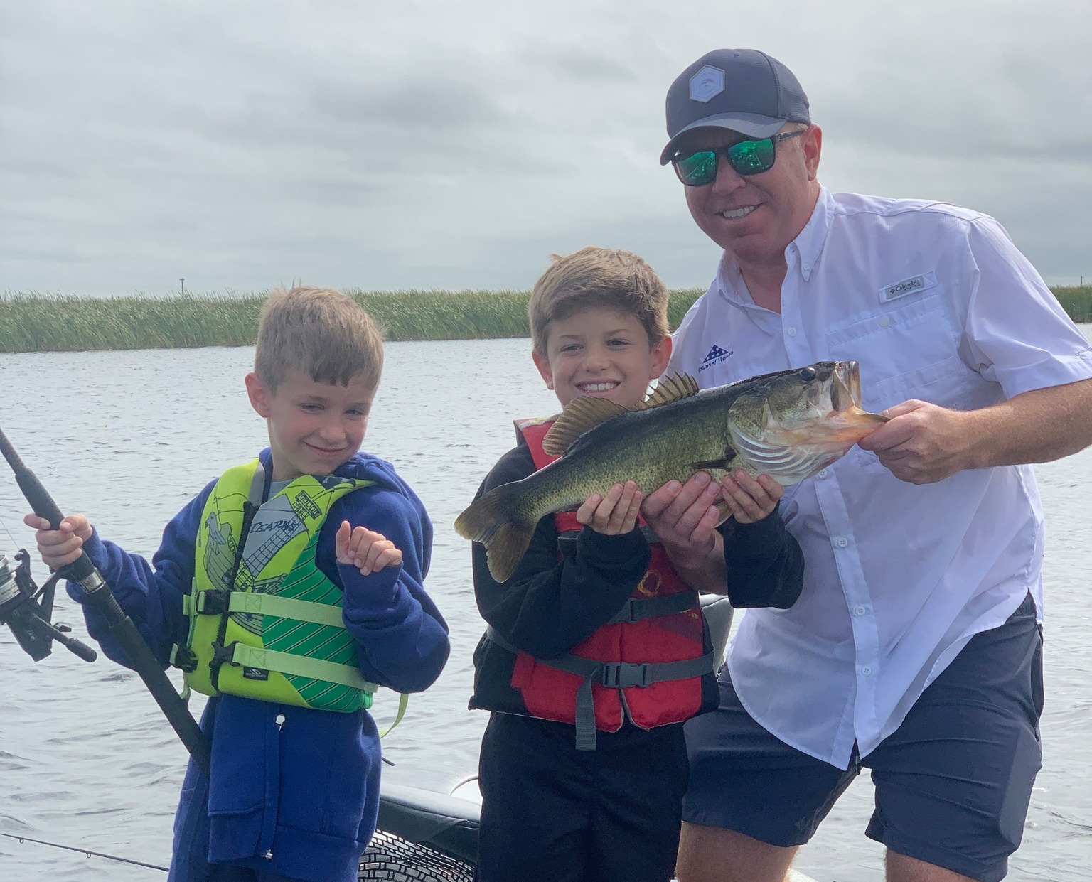Largemouth bass caught while fishing in Fellsmere