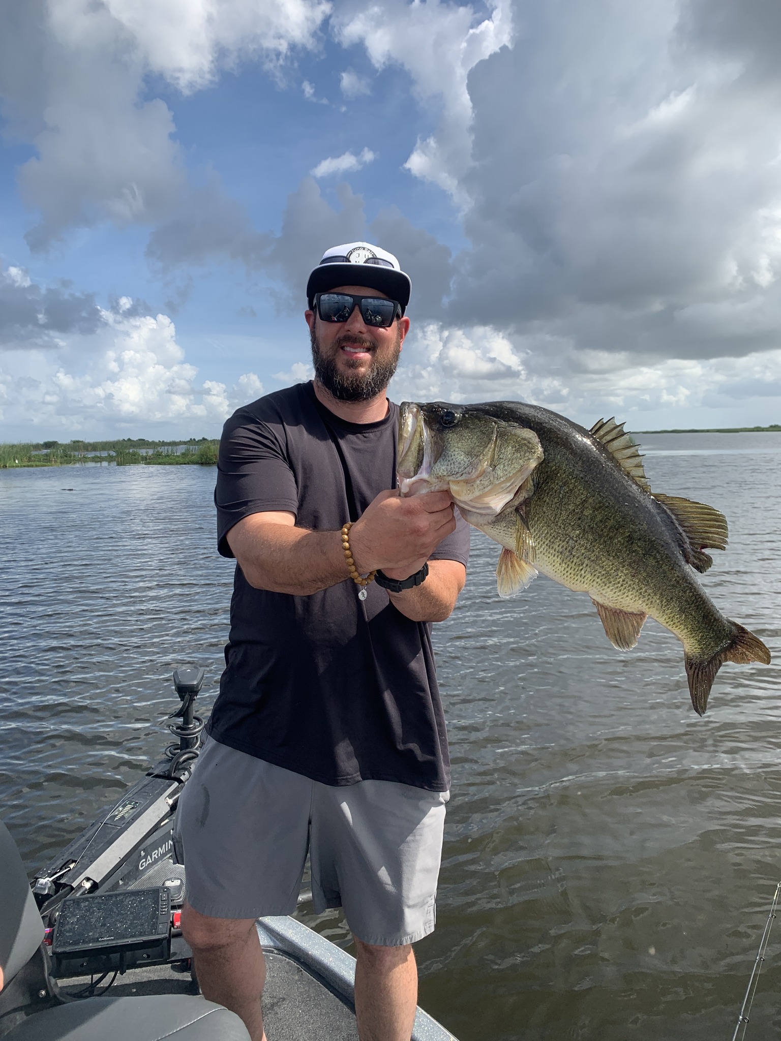 Largemouth bass caught while fishing in Fellsmere