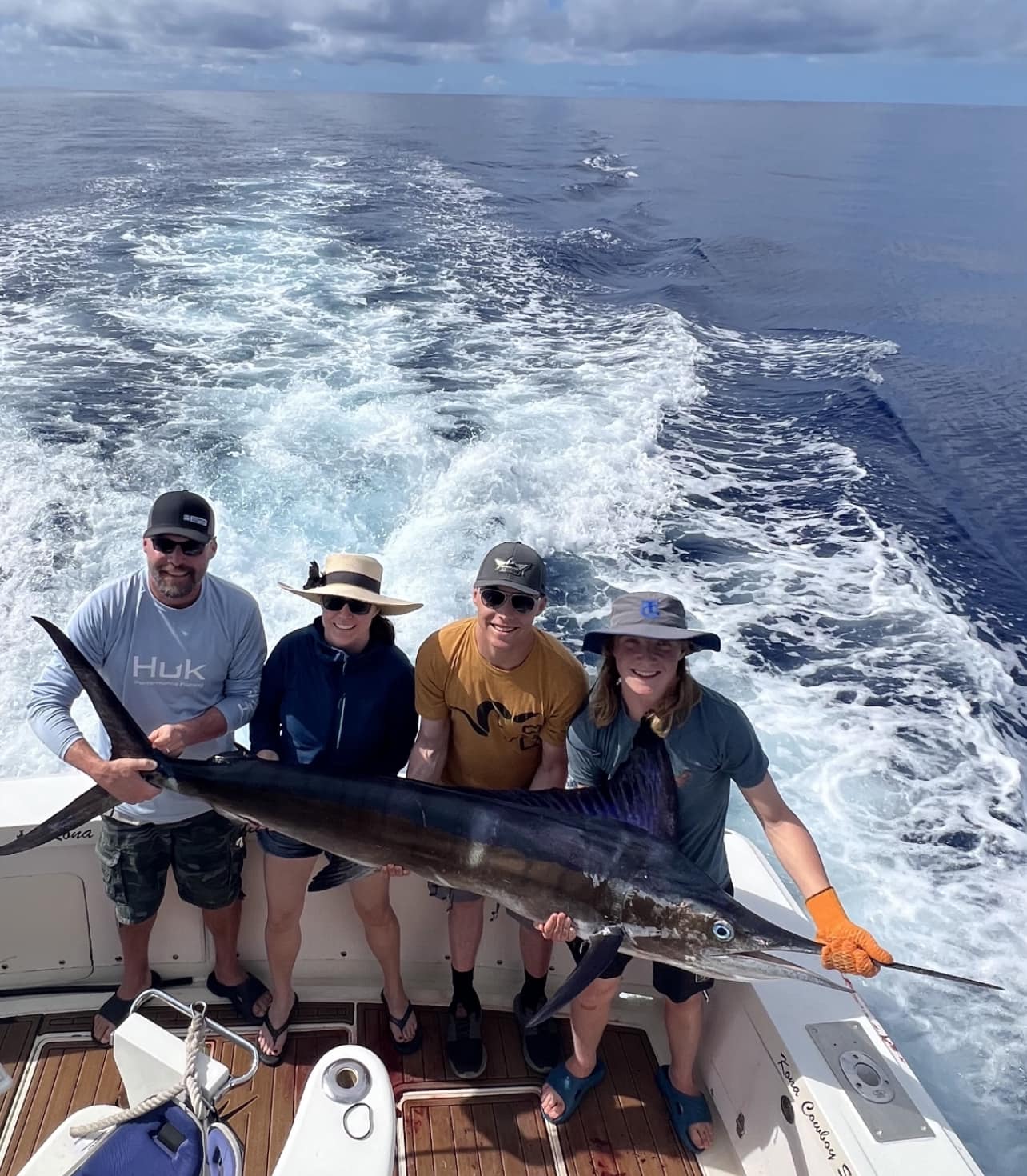 One blue marlin fishing in Kailua-Kona