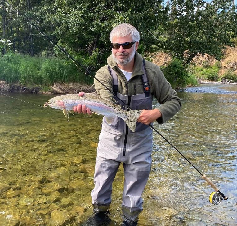 Rainbow trout caught in WA