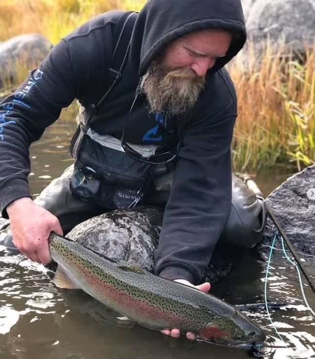 Rainbow Trout, 12-inch fish, fishing in WA