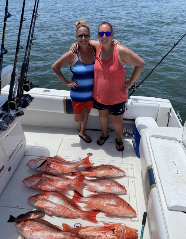 9 big fish caught while fishing at Gulf Shores