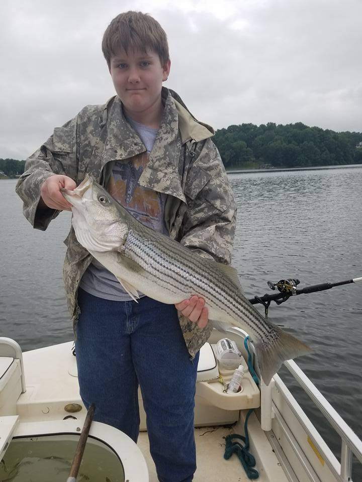 Striped bass caught in VA