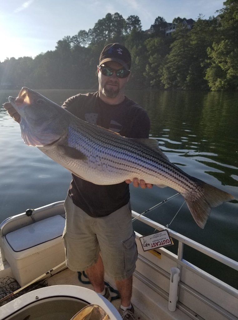 Striped bass caught in VA