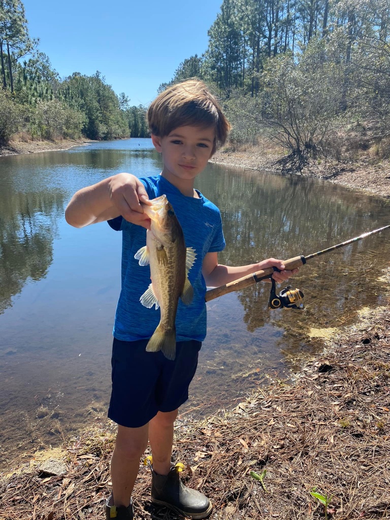 Largemouth bass caught in SC