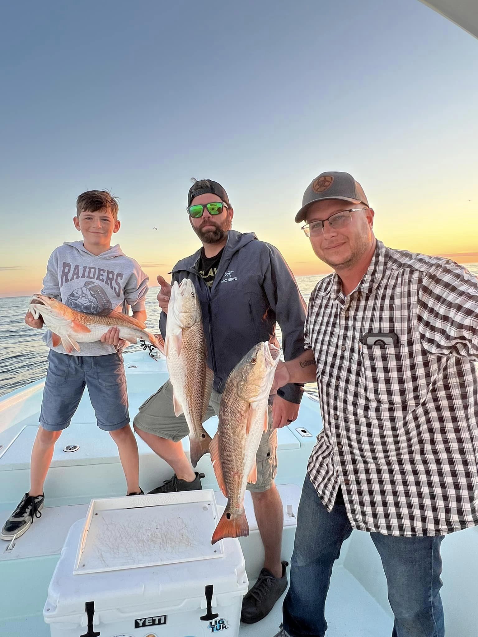 Redfish, Redfish caught on Pensacola Beach