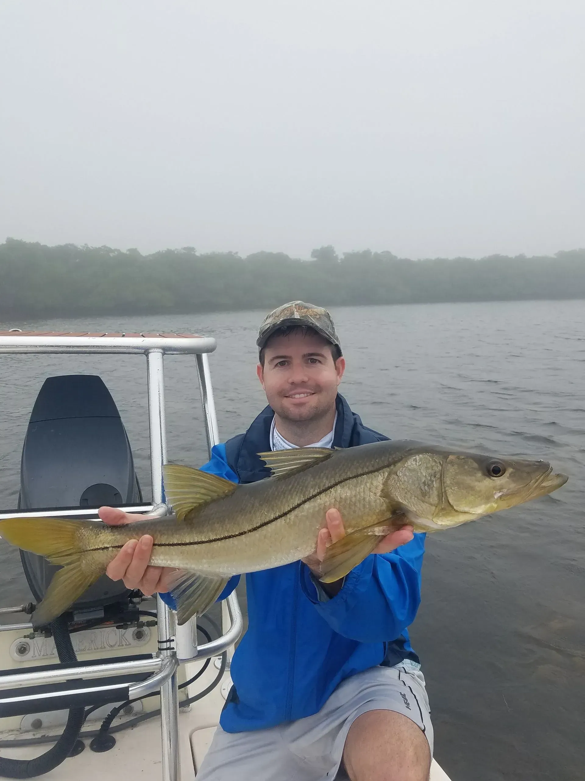 A Snook fish caught in Fort Myers
