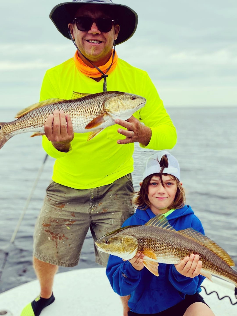Two redfish caught in FL