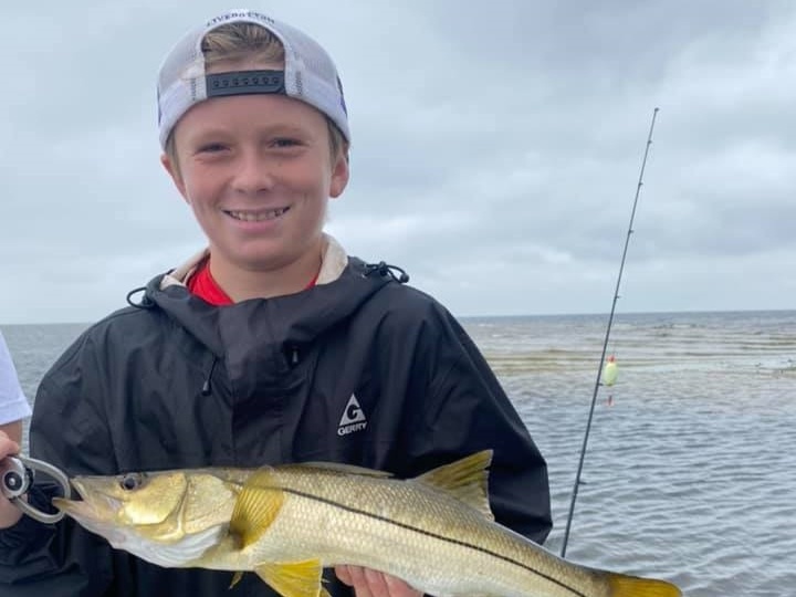 A single snook fish caught in FL