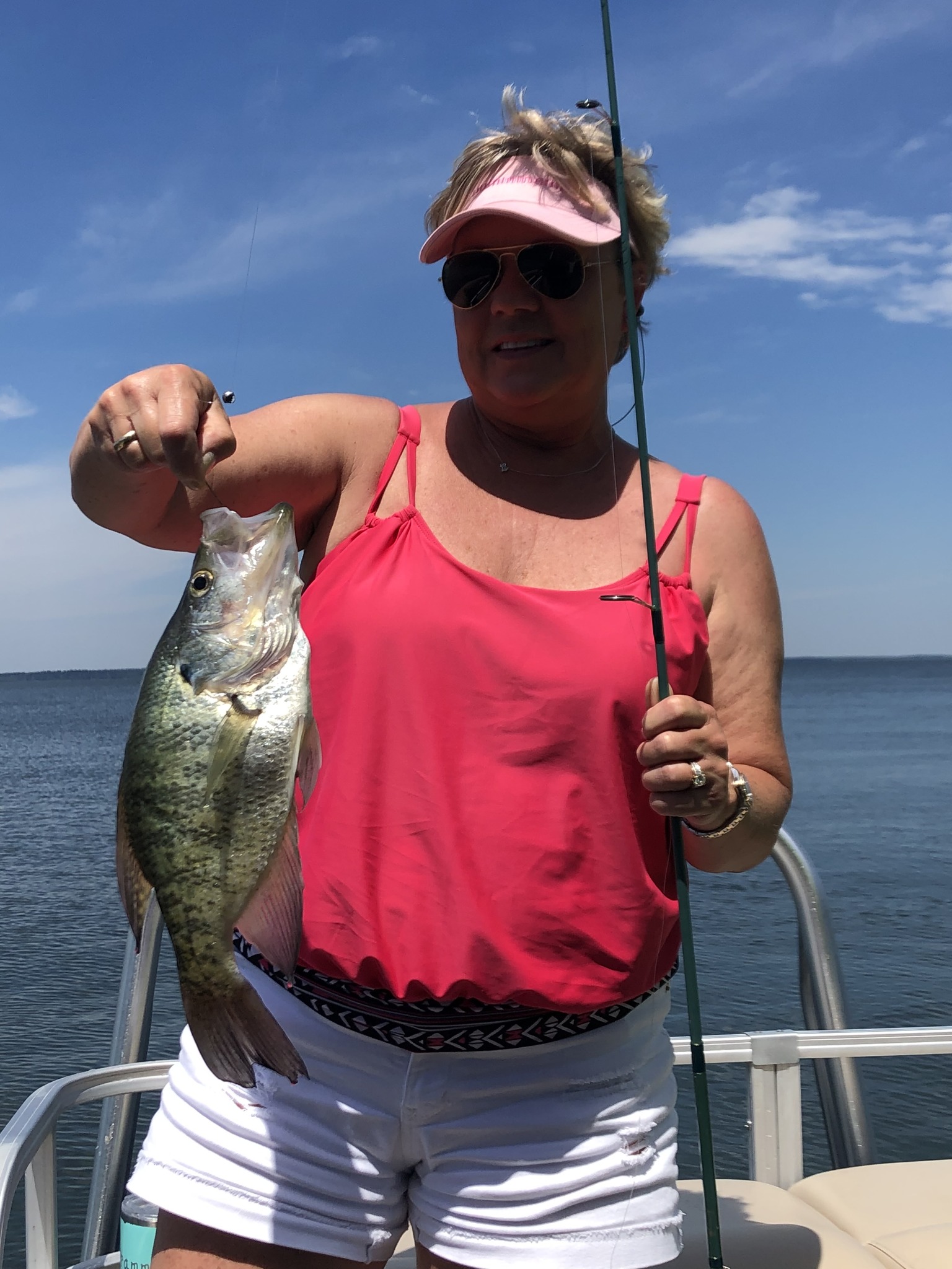 Angler holding a 16-inch fish in TX
