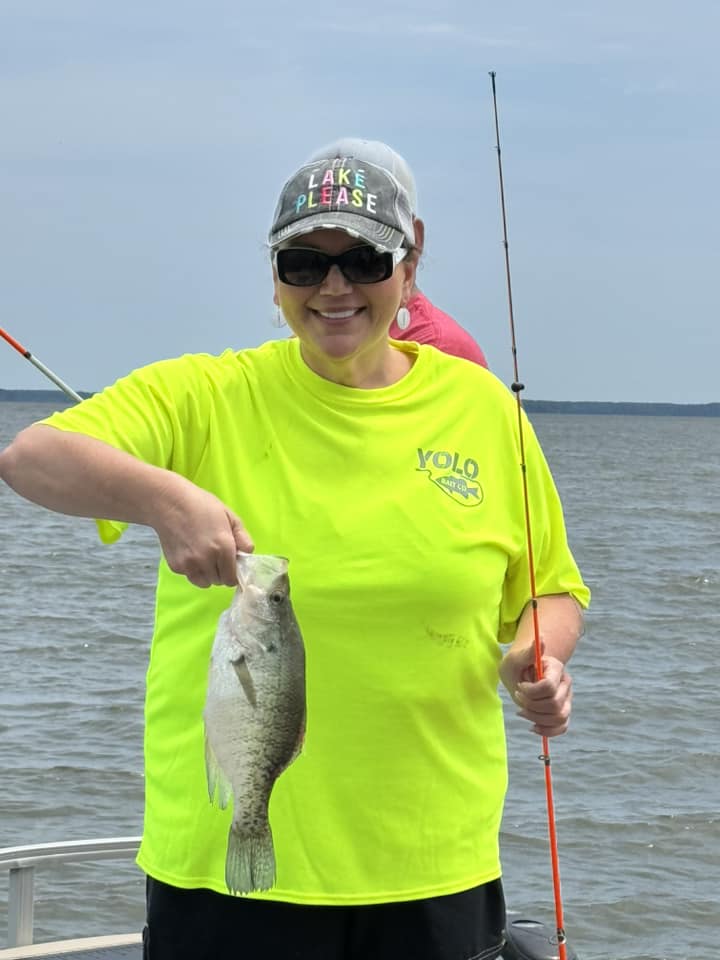 Angler with one fish in Texas