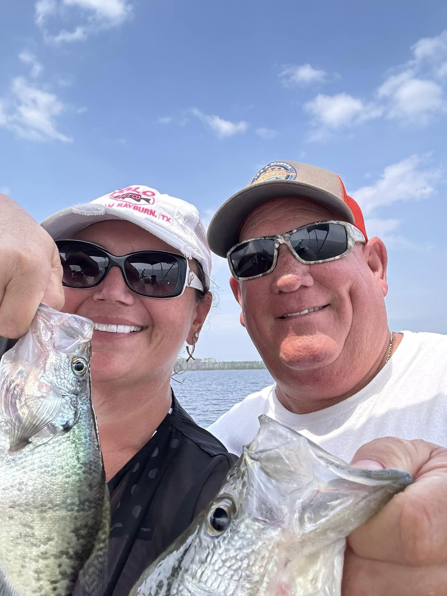Two anglers fishing in Texas