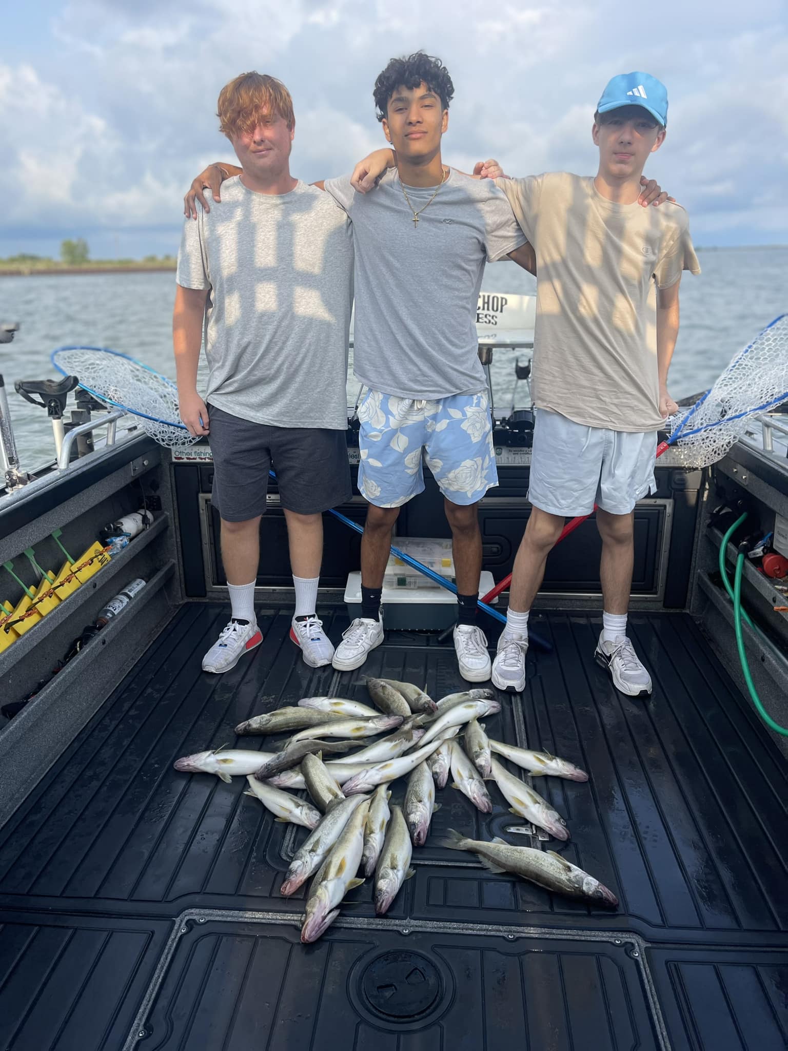 3 anglers fishing in OH