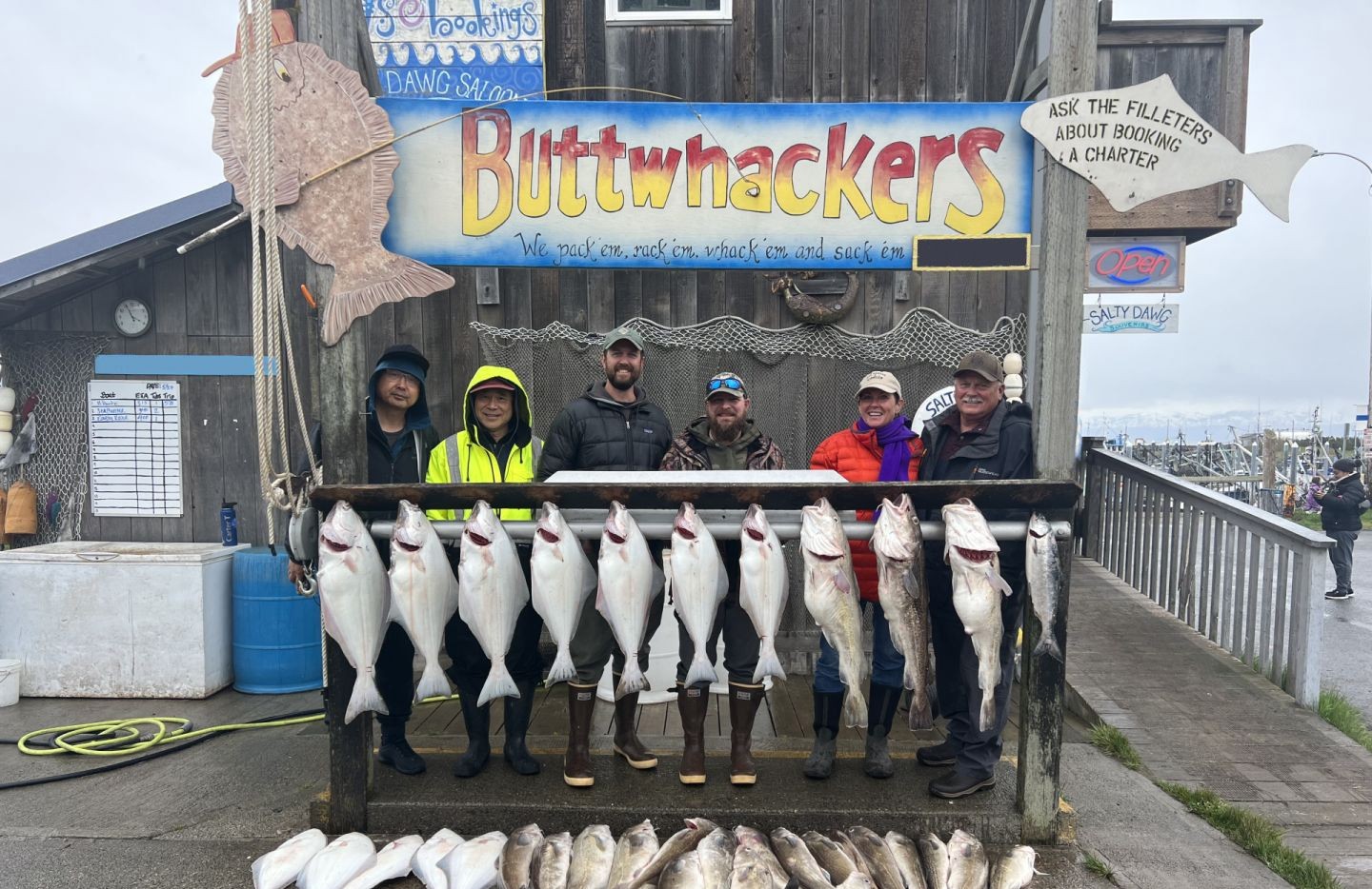 9 Yellowtail Amberjack fish, 24 inches long, caught in AK