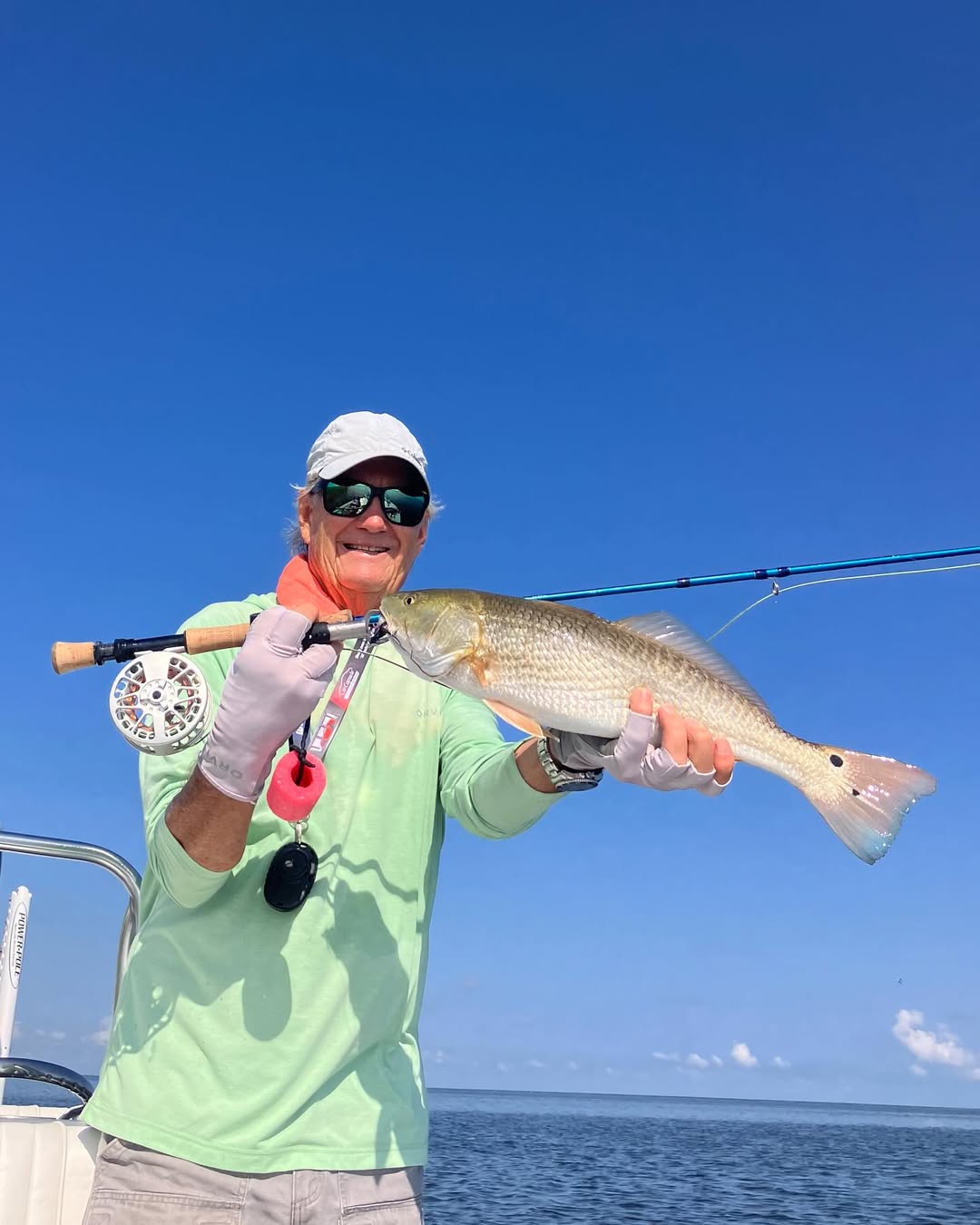 Angler with a 23-inch fish in Matagorda