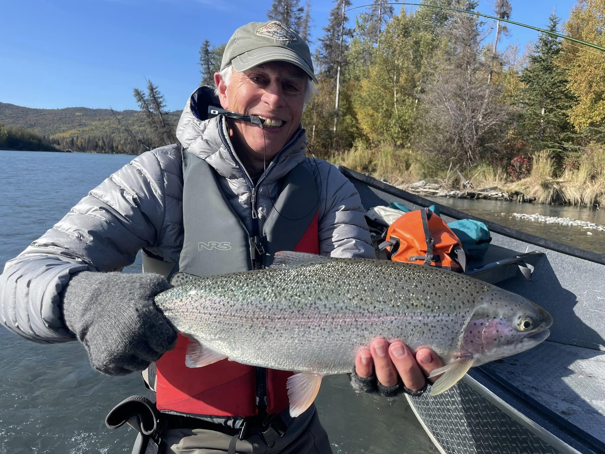 Rainbow trout caught in AK
