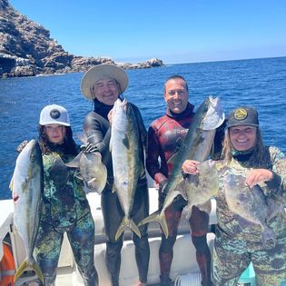 Three big fish caught while fishing in CA
