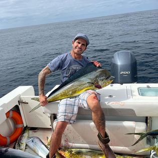 Two large fish caught while fishing in CA