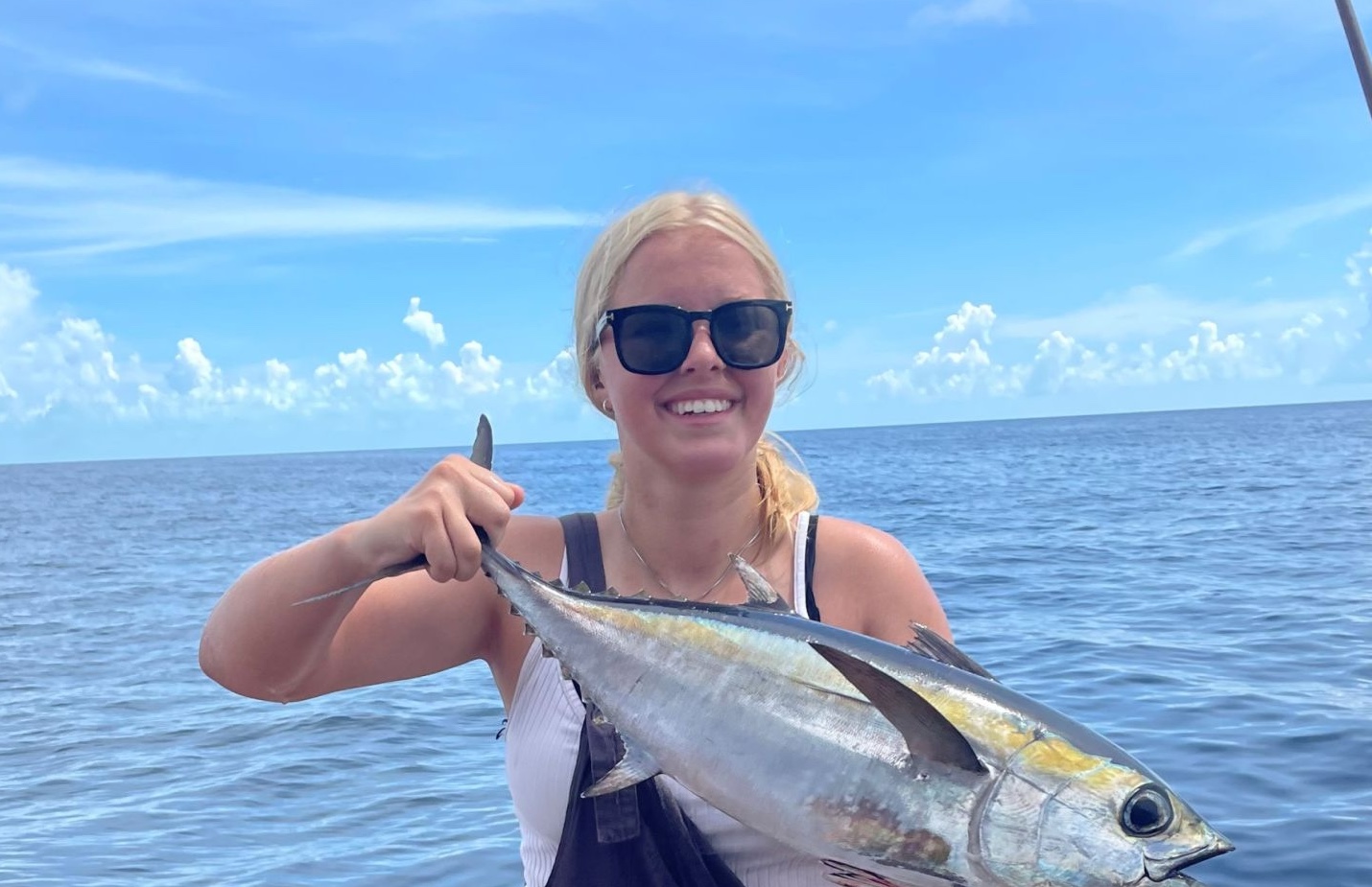 Blackfin Tuna, 19 inch fish caught in FL