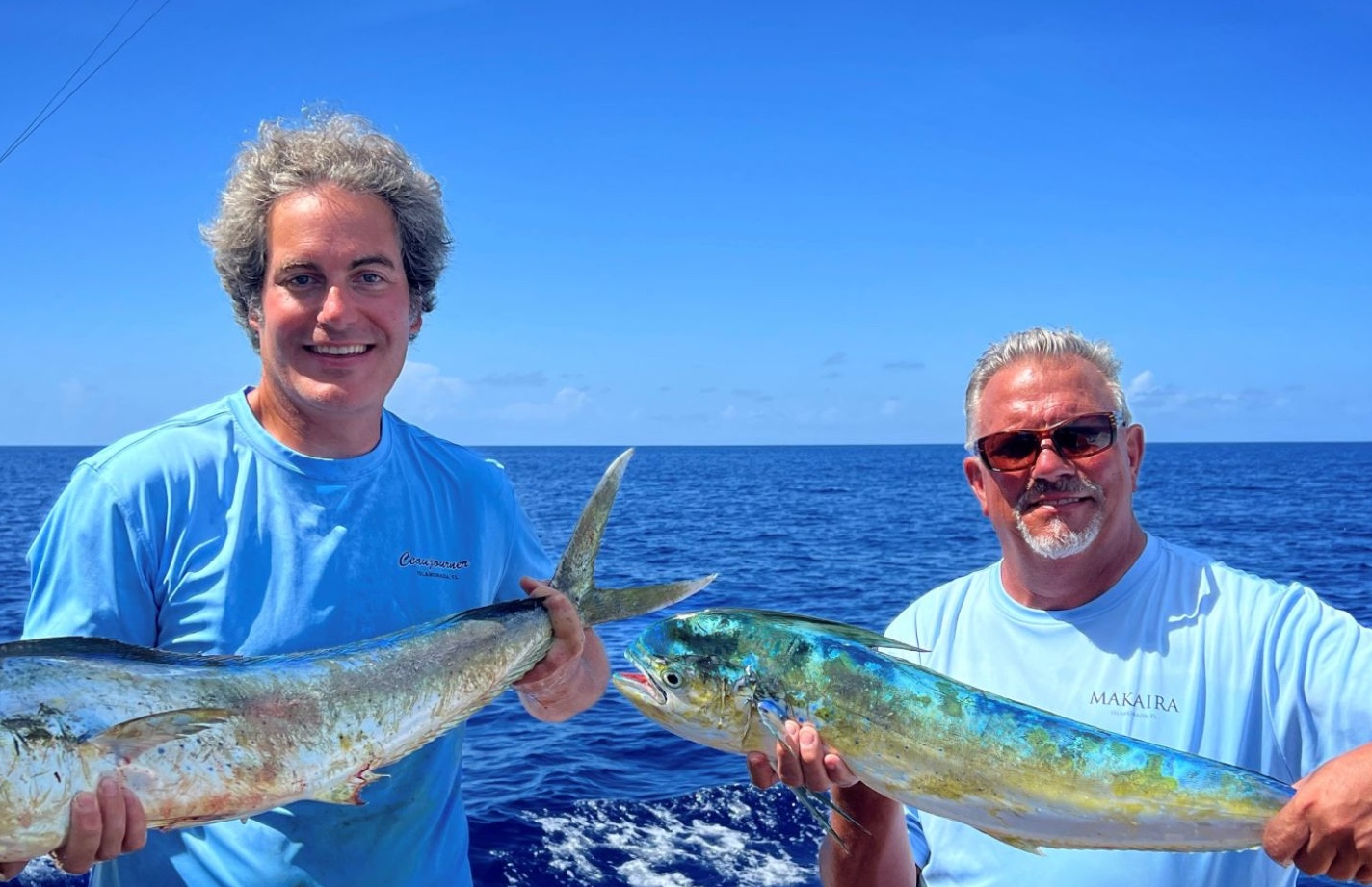 2 anglers fishing in Islamorada, catching best, great fish
