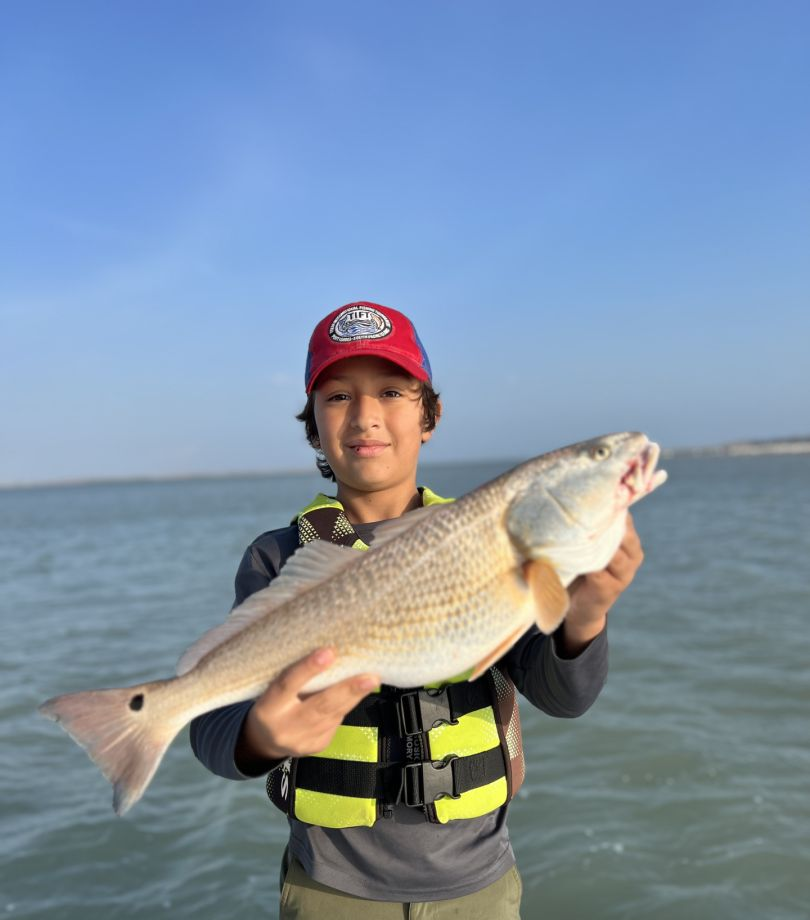 Redfish caught while fishing in TX