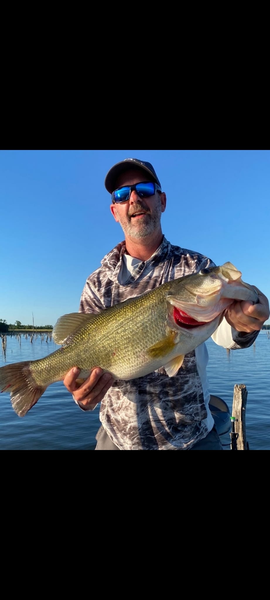 Angler with large fish in Texas