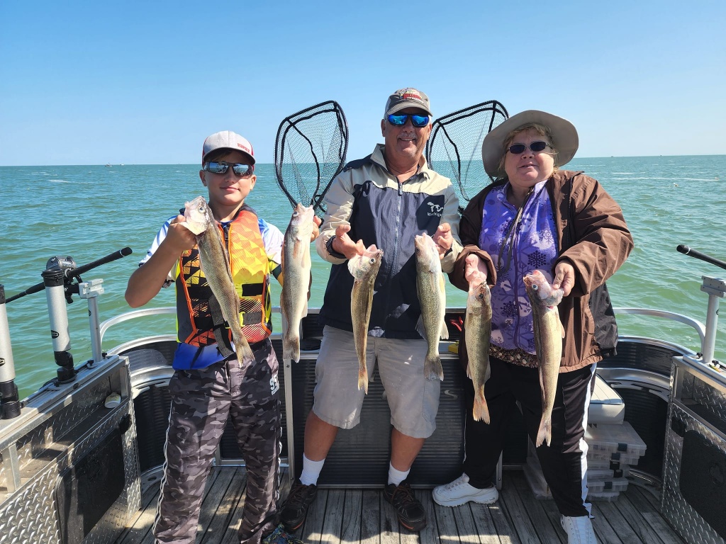 6 fish caught fishing in MI