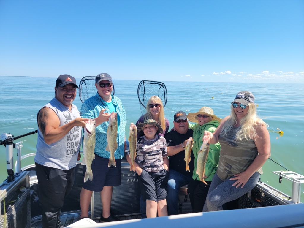 4 dusky groupers, 15 inches, fishing in MI