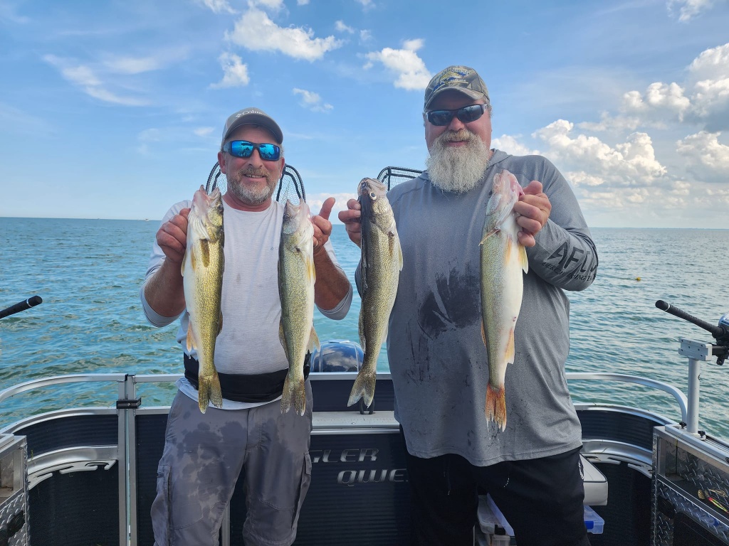 4 fish caught in MI, fishing adventure