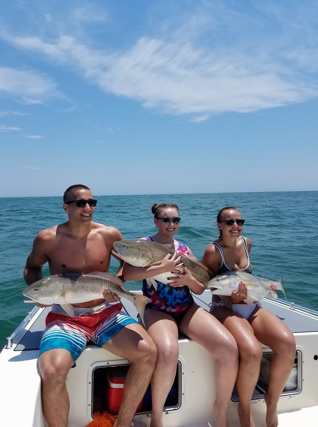 Anglers fishing at Hatteras