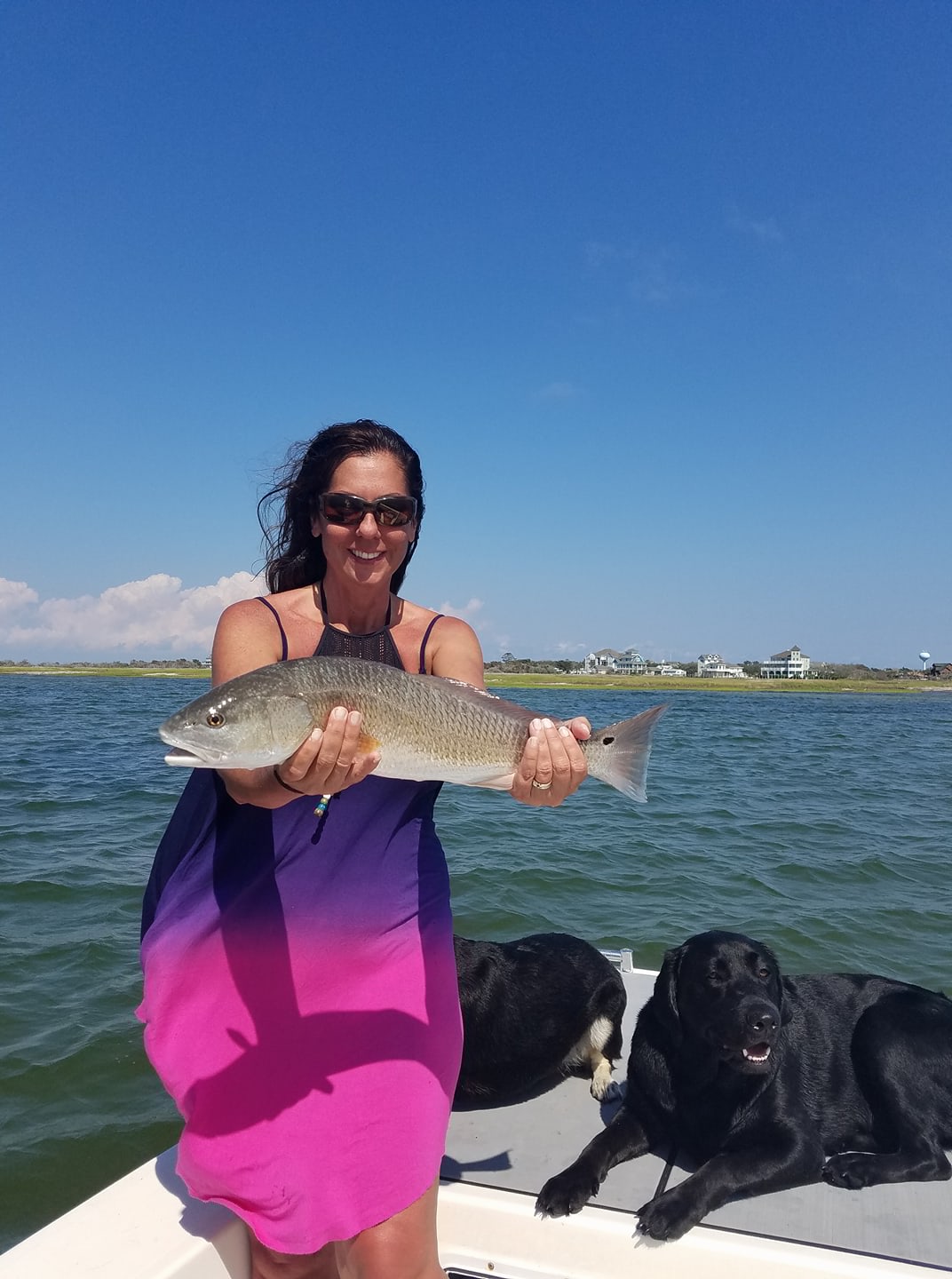 Redfish caught in Hatteras fishing